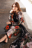 3 Piece - Unstitched Digital Printed Khaddar Fabric BQ-35