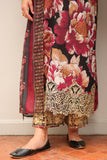 3 Piece - Unstitched Digital Printed Khaddar Fabric BQ-39