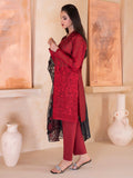 3 Piece - Unstitched Fully Embroided Lawn Fabric