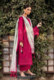 3 Piece - Unstitched Luxury Embroidered Lawn Fabric JZ-2760
