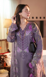 3 Piece - Unstitched Fully Embroidered Lawn Fabric JD-2680