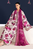 UNSTITCHED - 3 Piece Digital Printed Lawn Fabric With Lawn Dupatta