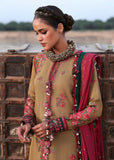 HR 2945 - 3 Piece Unstitched Embroidered Dhanak Suit With Embroidered Dhanak Shawl