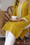 3 Piece - Unstitched Embroidered Dhanak Fabric
