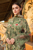 3 Piece - Unstitched Digital Printed Lawn Fabric MB-452