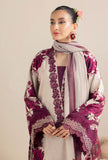 3 Piece - Unstitched Digital Printed Lawn Fabric with Lawn Dupatta AD-476