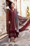 3 Piece Unstitched - Luxury Lawn Embroided Dress MA-48