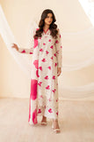 UNSTITCHED - 3 Piece Chicken Kari Embroidered Lawn Fabric IZ-239 B