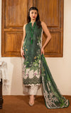 3 Piece - Unstitched Digital Printed Lawn Fabric With Lawn Dupatta