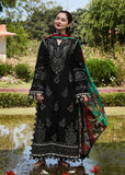 3 Piece - Unstitched Fully Embroided Dhanak Fabric HR-728