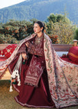 3 Piece - Unstitched Fully Embroidered Dhanak Fabric