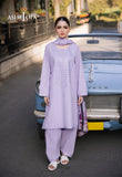 3 Piece - Unstitched Embroidered Lawn Fabric