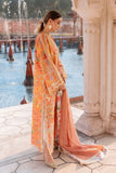 UNSTITCHED - 3 Piece Digital Printed and Embroidered Lawn Fabric