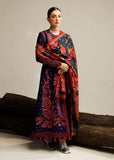3 Piece - Unstitched Heavy Embroidered Dhanak Fabric HR-570