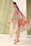 3 Piece - Unstitched Printed Lawn Fabric BQ-201