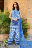 3 Piece - Unstitched Digital Printed Lawn Fabric MB-462