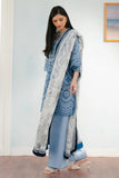 3 Piece - Unstitched Embroidered Lawn Fabric CO 2610