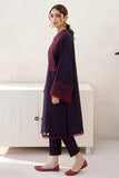 JZ 2910 - 3 Piece Unstitched Embroidered Dhanak Fabric With Dhanak Shawl