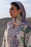 UNSTITCHED - 3 Piece Digital Printed and Embroidered Lawn Fabric