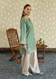 2 Piece - Unstitched Embroidered Dhanak Fabric