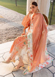 UNSTITCHED - 3 Piece Digital Printed and Embroidered Lawn Fabric