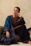Dhanak Fabric - 3 Piece Unstitched Fully Embroidered Dress ZS-3150