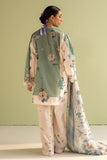 3 Piece - Unstitched Digital Printed Lawn Fabric CO-496