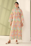 3 Piece - Unstitched Printed Lawn Fabric BQ-201