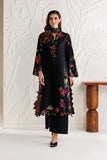 IZ 2955 - 3 Piece Unstitched Embroidered Dhanak Fabric With Printed Shawl