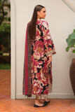 3 Piece - Unstitched Digital Printed Khaddar Fabric BQ-39