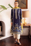 3 Piece - Unstitched Fully Embroided Lawn Fabric ZH 809