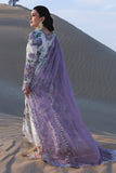 UNSTITCHED - 3 Piece Digital Printed and Embroidered Lawn Fabric