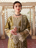 3 Piece - Unstitched Fully Embroidered Dhanak Fabric MR-590