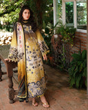 3 Piece - Unstitched Digital Printed Lawn Fabric