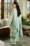 3 Piece - Unstitched Fully Embroided Lawn Fabric ZS-49