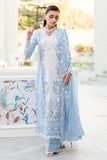 3 Piece - Unstitched Embroidered Lawn Fabric
