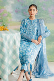 3 Piece - Unstitched Digital Printed Lawn Fabric AF-77