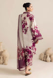 3 Piece - Unstitched Digital Printed Lawn Fabric with Lawn Dupatta AD-476