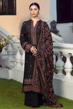 3 Piece - Fully Embroided Dhanak Suit With Embroided Dhanak Shawl