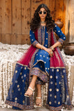 Dhanak Fabric - 3 Piece Unstitched Fully Embroidered Dress CZ-3130