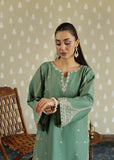 2 Piece - Unstitched Embroidered Dhanak Fabric
