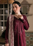 NR 2975 - 3 Piece Unstitched Embroidered Dhanak Suit With Embroidered Dhanak Shawl
