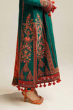 3 Piece - Unstitched Fully Embroidered Dhanak Fabric MB-525