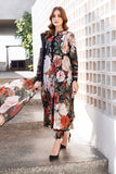 3 Piece - Unstitched Digital Printed Khaddar Fabric BQ-35
