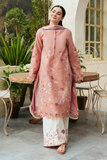 3 Piece - Unstitched Embroidered Lawn Fabric ZS-2755
