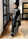 3 Piece - Unstitched Embroidered Lawn Fabric MR-2740 B