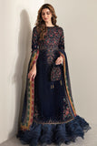 3 Piece - Unstitched Embroidered Velvet Fabric JZ-990