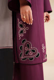 3 Piece - Unstitched Embroidered Dhanak Fabric