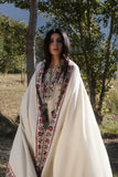 3 Piece - Unstitched Fully Embroidered Dhanak Fabric