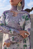 UNSTITCHED - 3 Piece Digital Printed and Embroidered Lawn Fabric